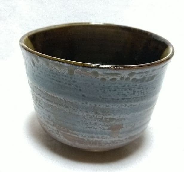 茶道具 高取焼茶碗 2代鬼丸碧山