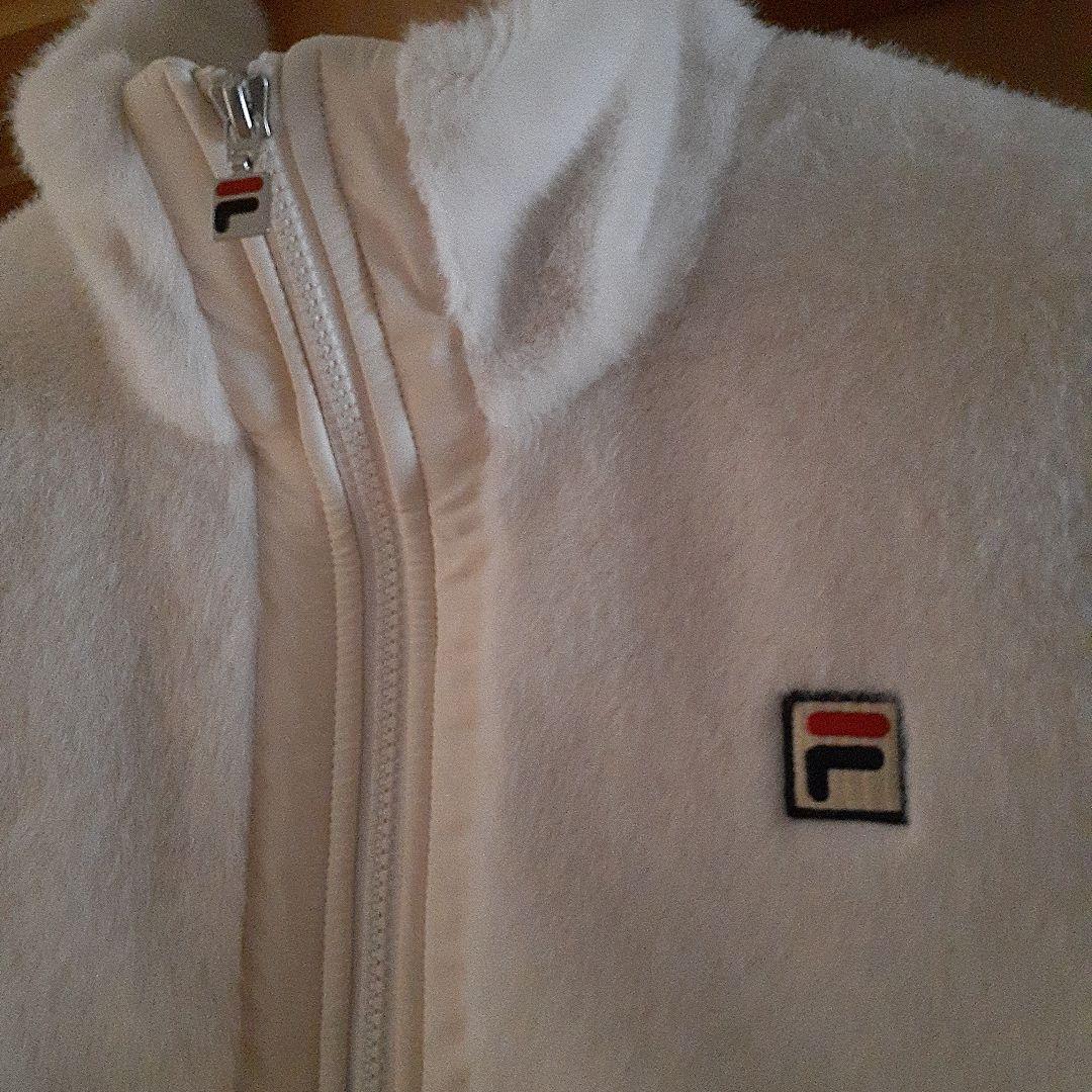 値下げ【美品】FILAレディーステニスウェア フェイクファー ジャケットL