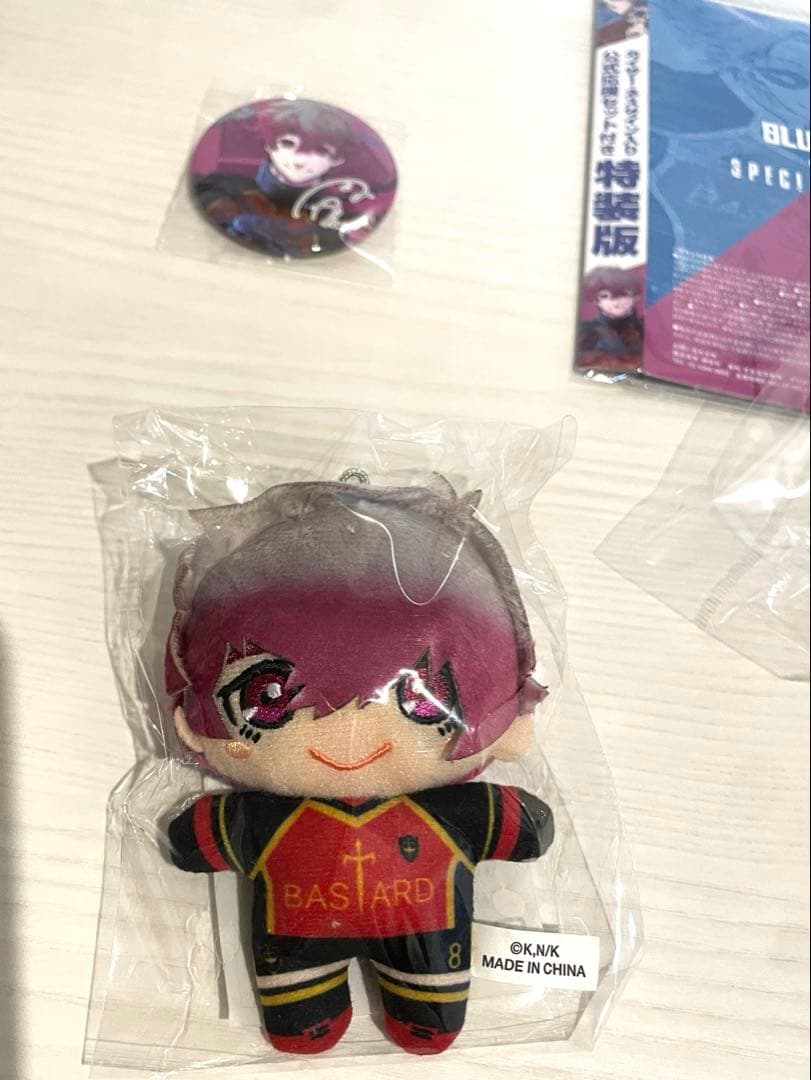 ブルーロック　ブルロ展　アレクシスネス　マスコット　バッチ