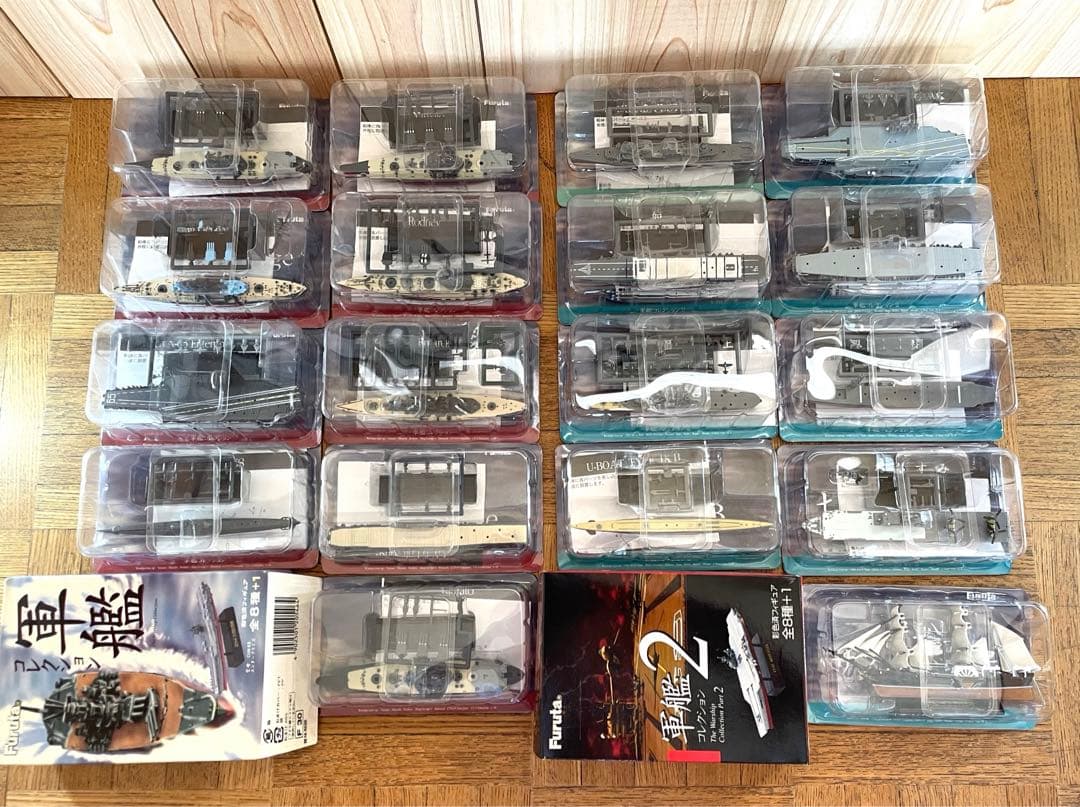 【レア！コンプ】フルタ 軍艦コレクション1＆2《全18種＋シークレット》入手困難