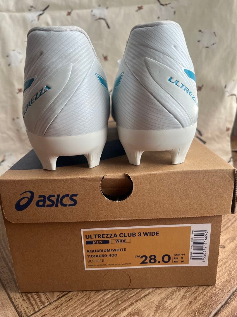 新品　未使用　ASICS ULTREZZA CLUB 3 WIDE 28.0cm