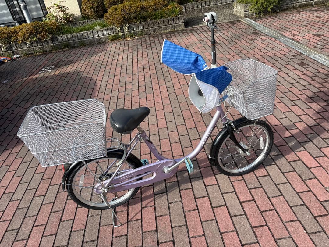 御年配者様向け、お買い物仕様、小型ママチャリ(20㌅)配達可能