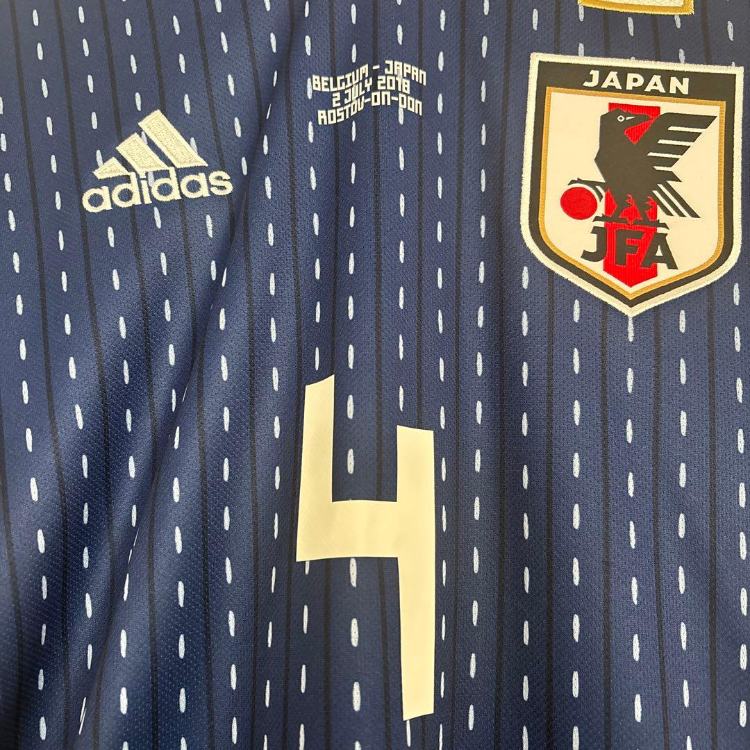 日本代表本田圭佑4番ユニフォーム未着用