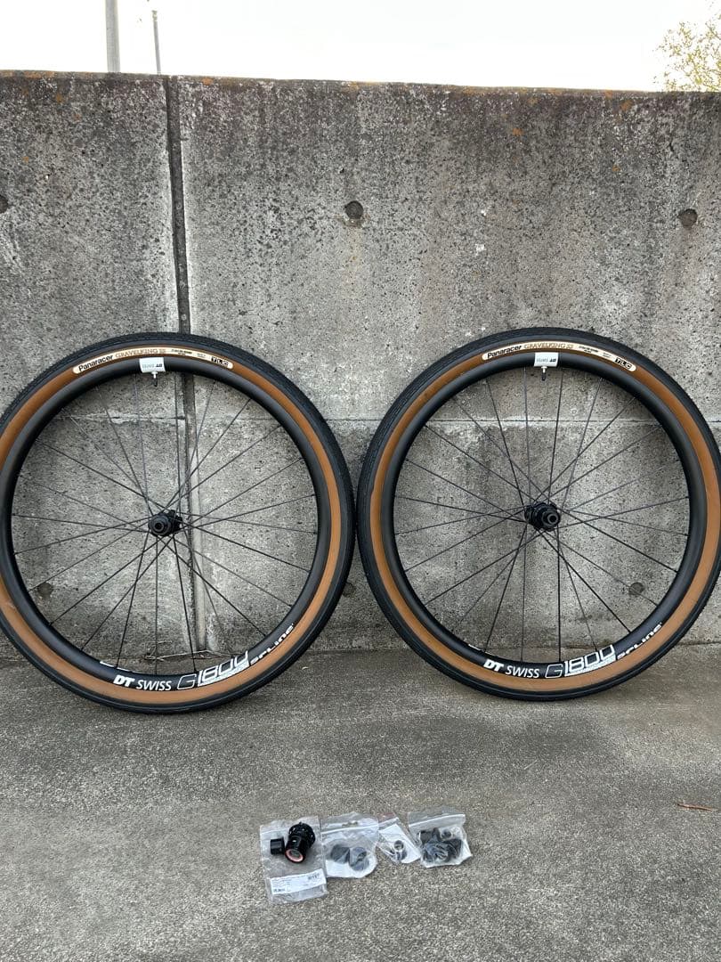 dtswiss g1800 spline 650B グラベルキングSSセット