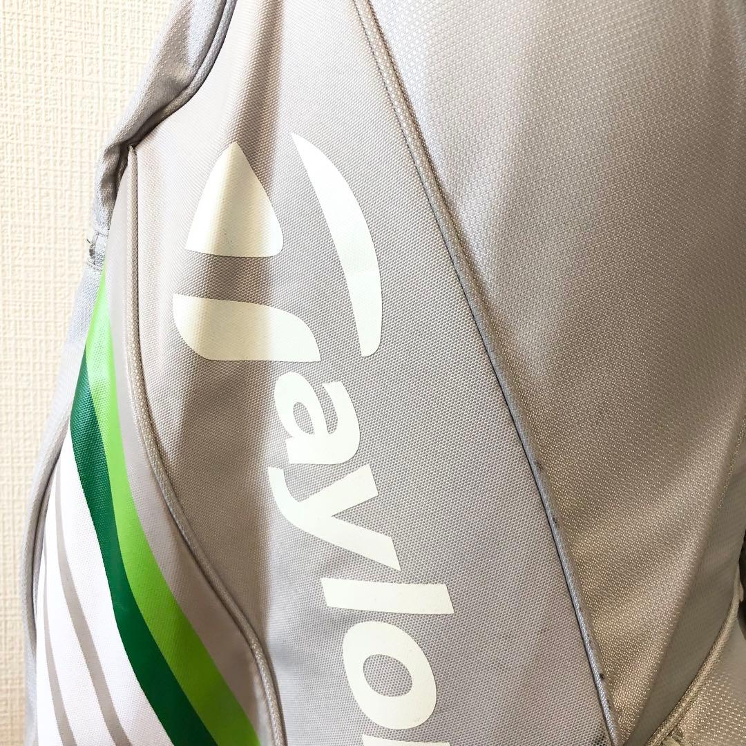 【TaylorMade 】テーラーメイド　キャディバッグ グレー/グリーン