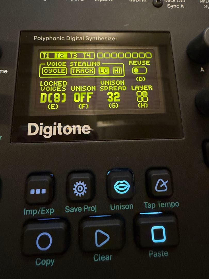 Elektron Digitone シンセサイザー　ドラムマシン