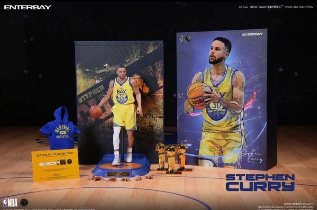 新品　1/6　エンターベイ　ステフィン・カリー　アクションフィギュア　NBA