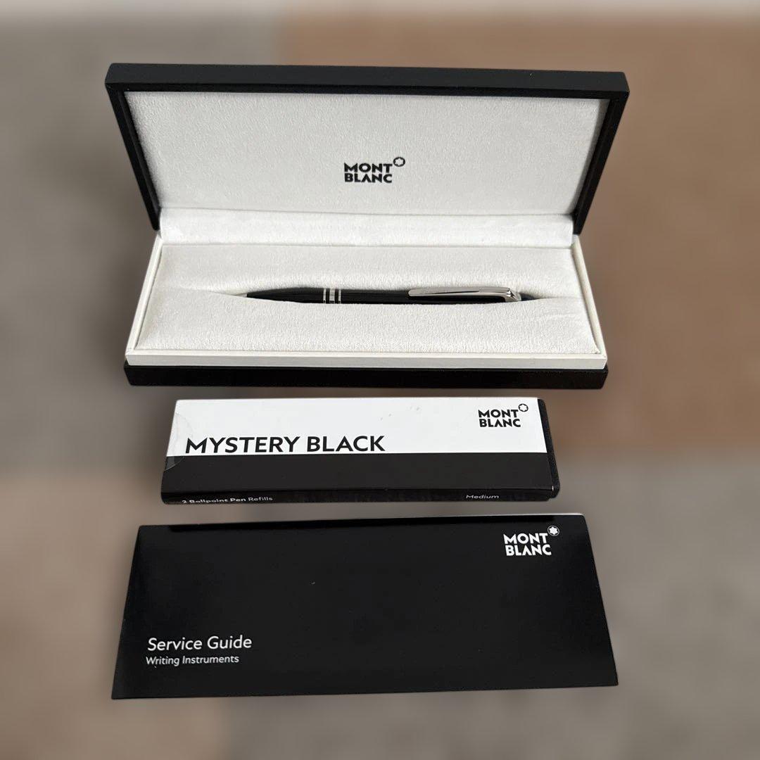 MONT BLANC ミステリーブラック ボールペン