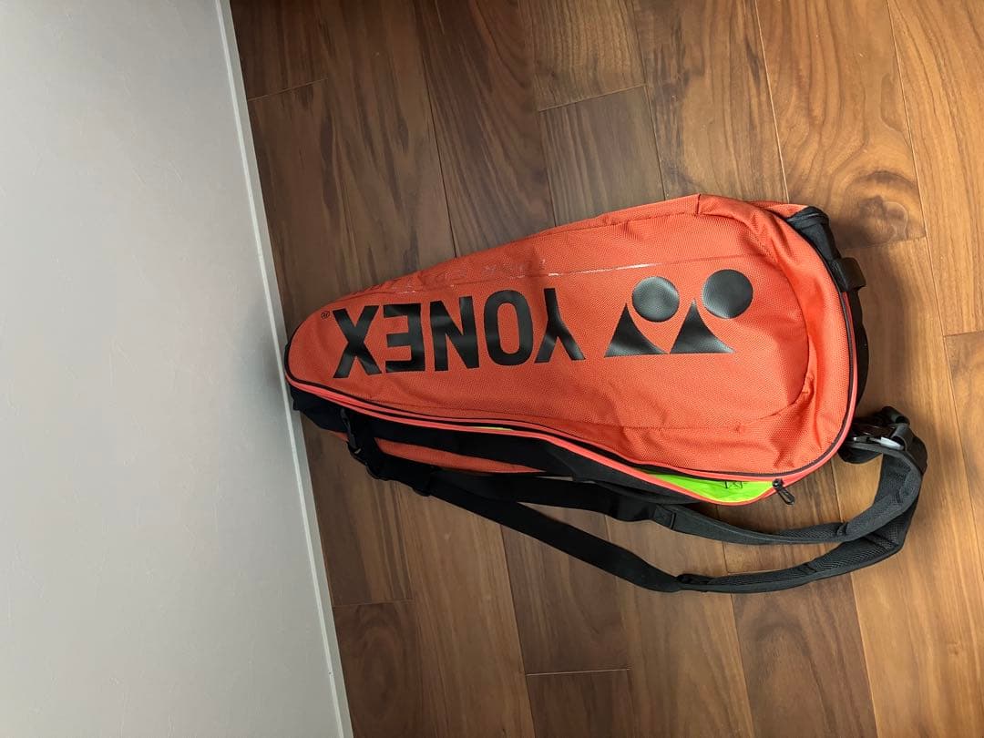 【再々値下げ】YONEX バドミントンバッグ オレンジ