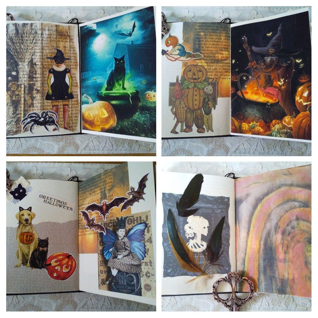 ジャンクジャーナル　ハロウィン　魔女　スカル