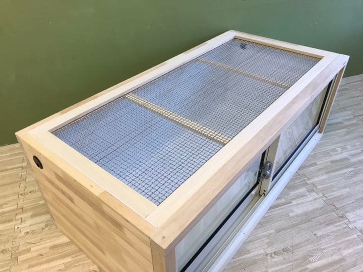 Ｆ and Ｋ 爬虫類木製ケージ 特定動物ケージ