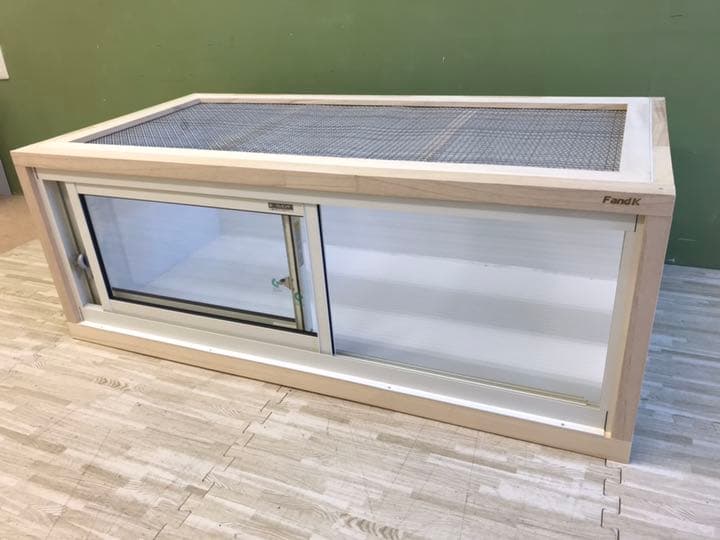 Ｆ and Ｋ 爬虫類木製ケージ 特定動物ケージ