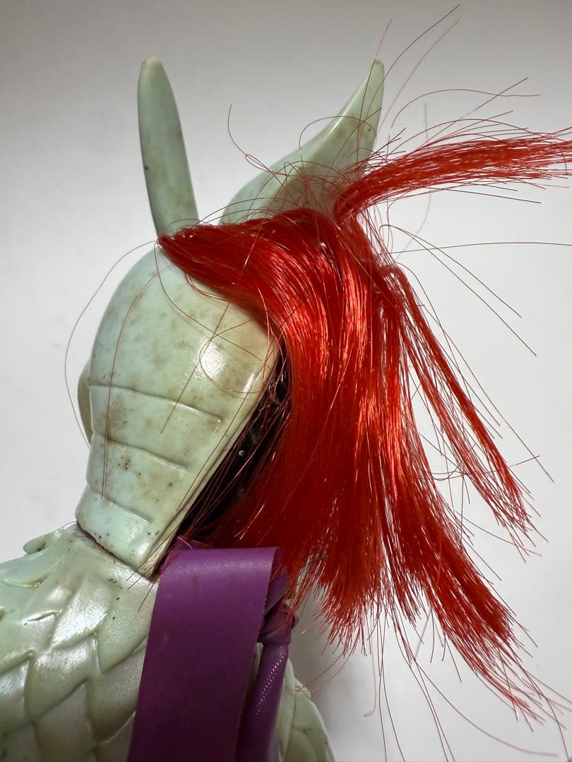 当時物 レトロ 変身忍者嵐 旧バンダイ 当時物ソフビ 面取れ　ソフビ ブルマァク