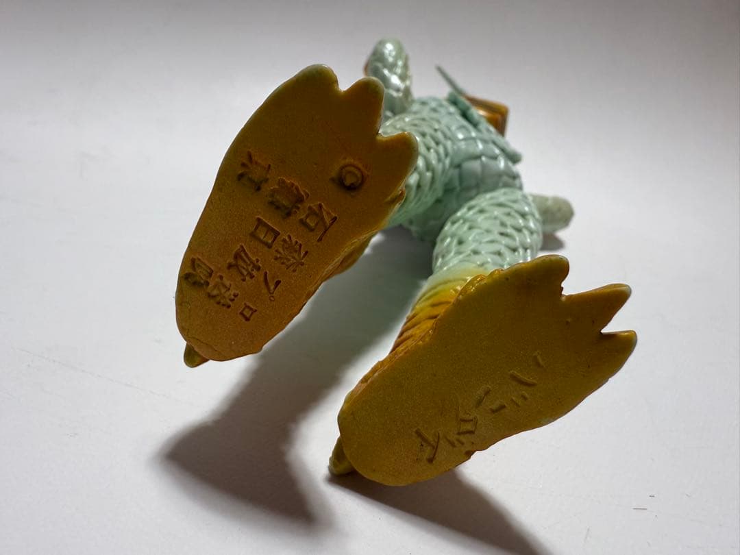 当時物 レトロ 変身忍者嵐 旧バンダイ 当時物ソフビ 面取れ　ソフビ ブルマァク