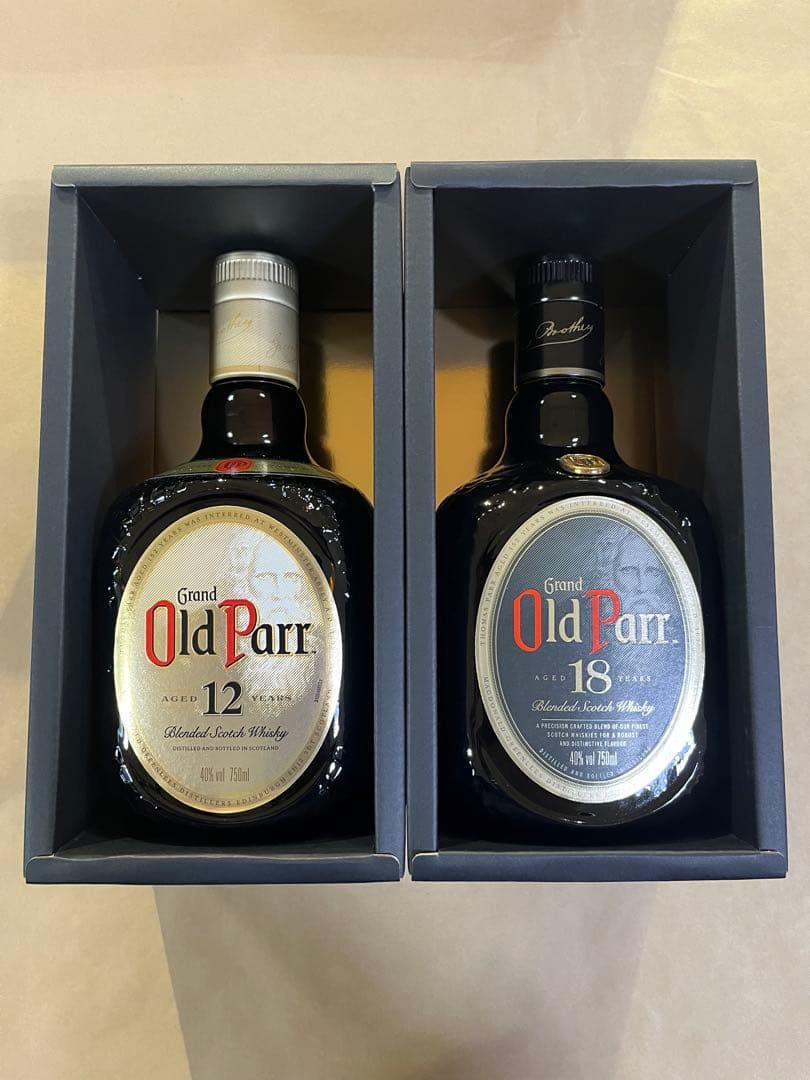 【新品未開封】オールドパー 12年・18年ウイスキー 750ml