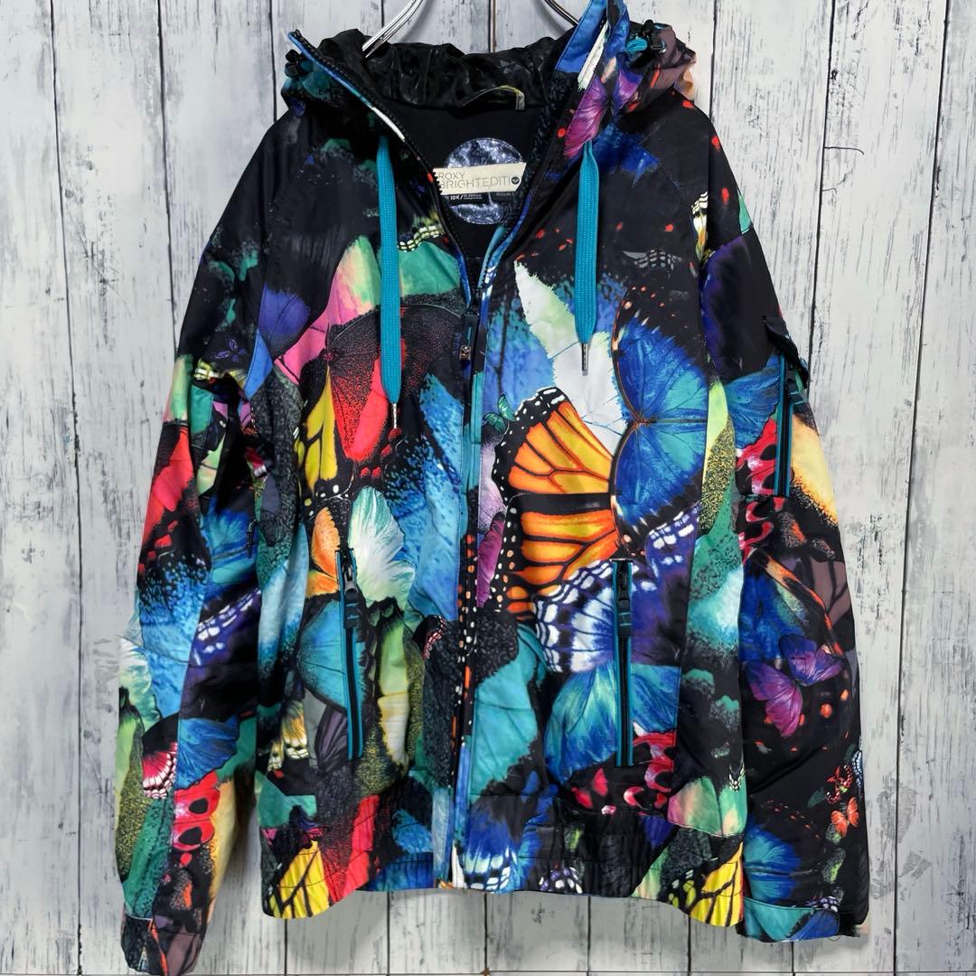 ROXY BRIGHT EDITION ロキシー スノーボード ジャケット　総柄