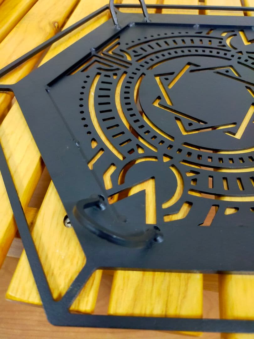 DEVISE WORKS×ソマビト 焚き火サイドスタンド Vein