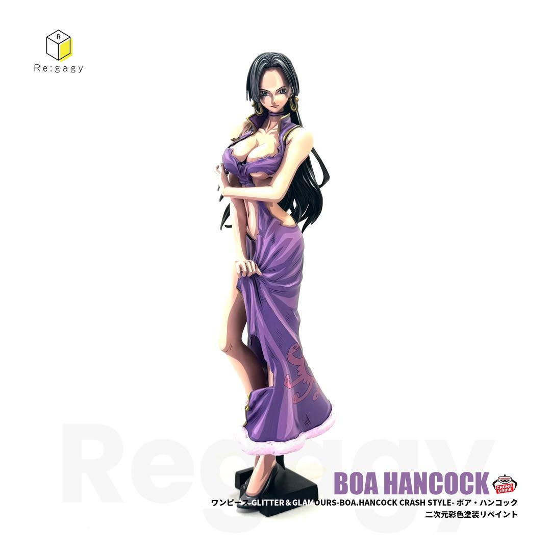 ワンピース ボア・ハンコック 二次元彩色 二次元塗装 リペイント フィギュア