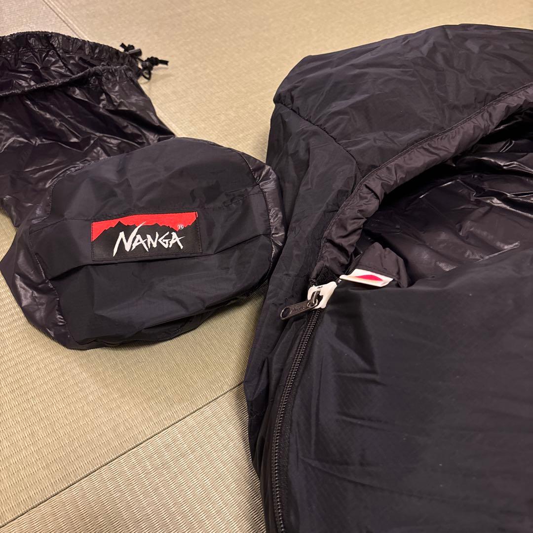 NANGA AURORA TEX 777 ブラック ロング