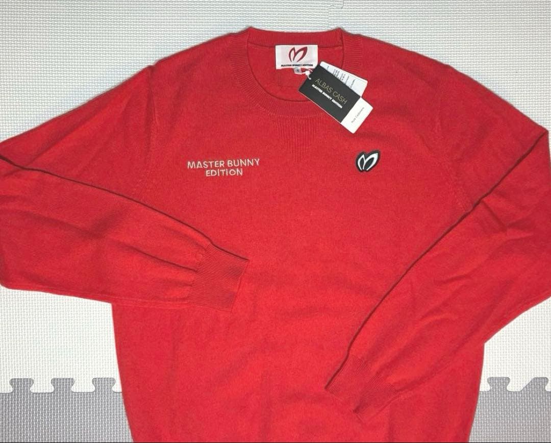 マスターバニーエディション アルバスカシミヤ100% プルオーバー（ORG／5）