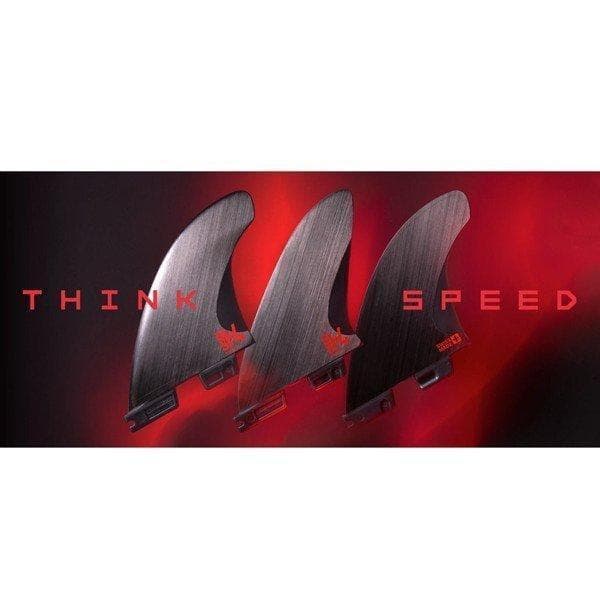 FCS II(エフシーエス2)『H4 PC CARBON TRI FIN 』 L