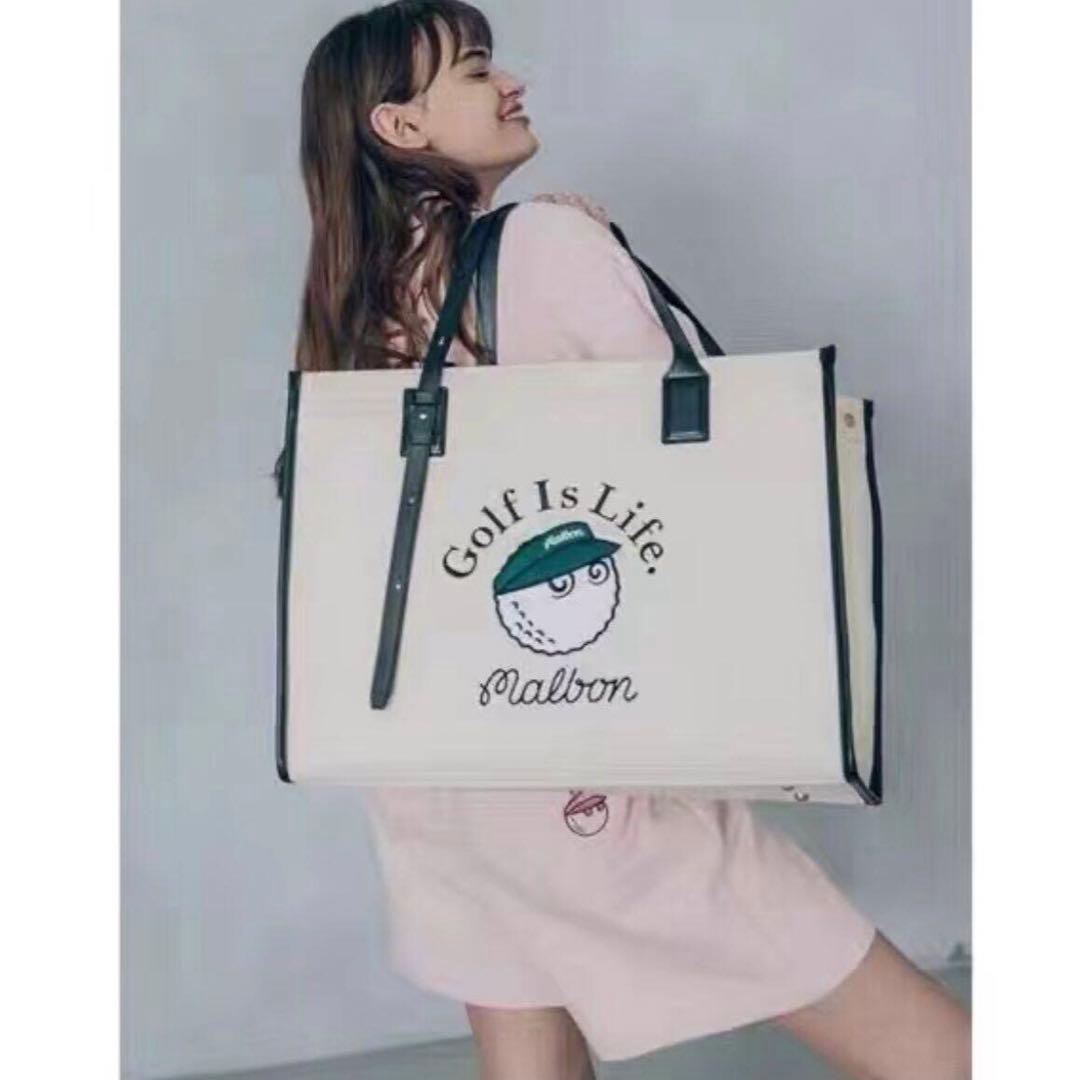 マルボンゴルフ malbon カートバッグ トートバッグ ボストン バッグ