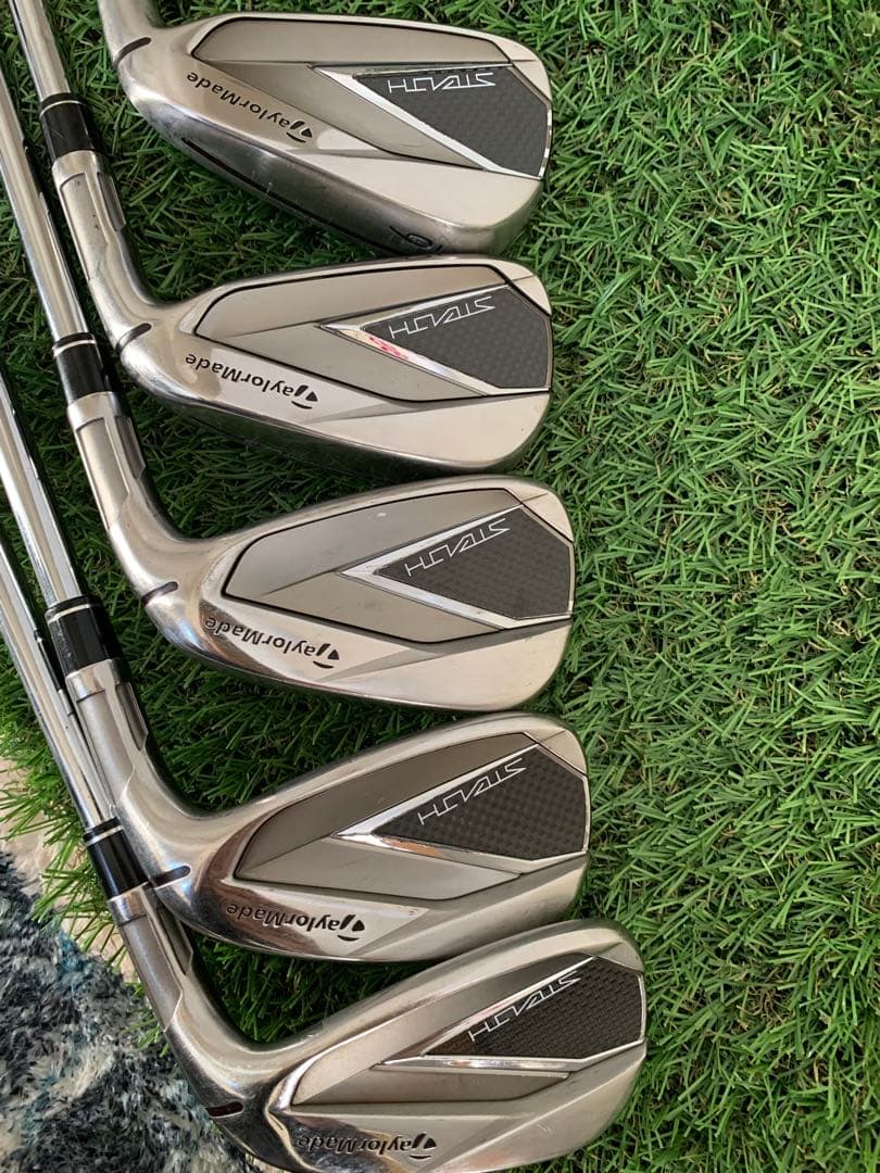 テーラーメイドSTEALTH ステルスアイアン5本（#6.#7.#8.#9.P