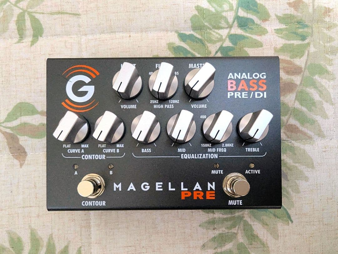 GENZLER MAGELLAN PRE DI PEDAL ベース用プリアンプ