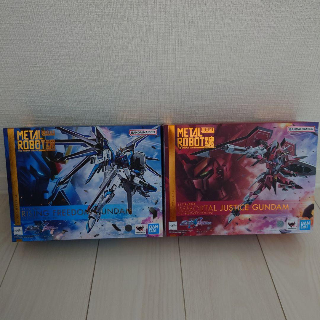 【新品未開封】メタルロボット魂 ライジングフリーダム イモータルジャスティス