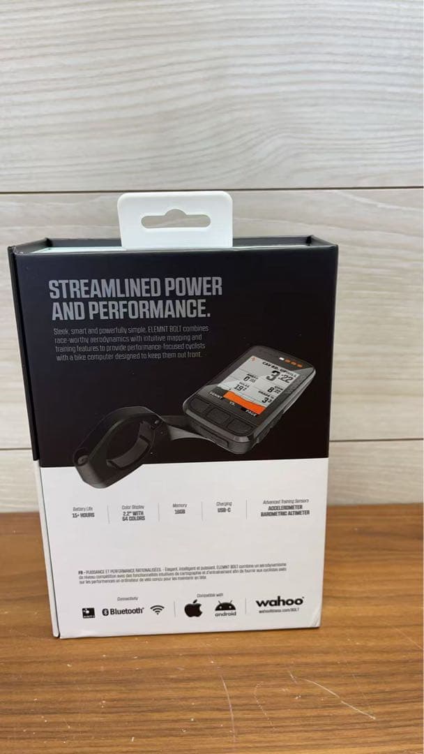 Wahoo (ワフー)ELEMNT BOLTWFCC5 サイクルコンピュータ一