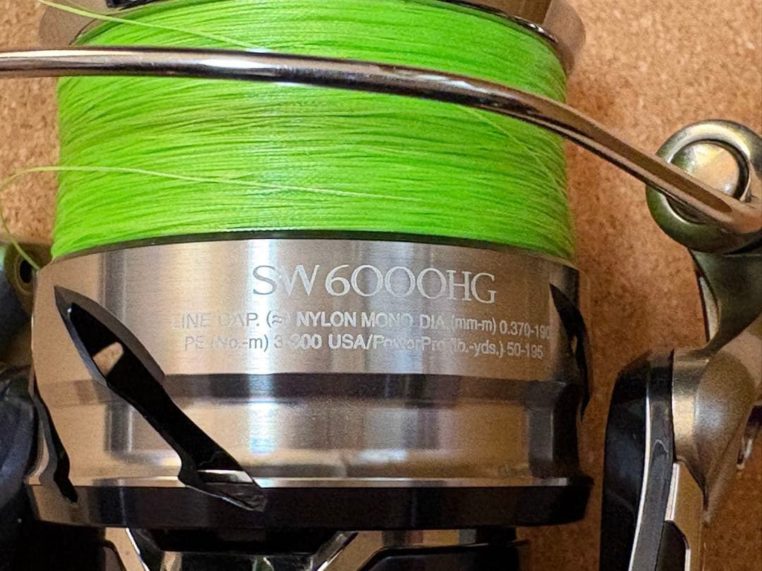 美品　SHIMANO 21ツインパワー SW6000HG