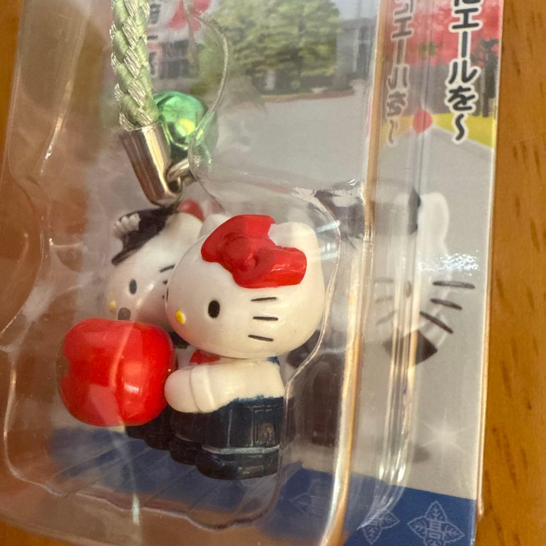 【非売品】キティちゃん　甲府一高　ストラップ