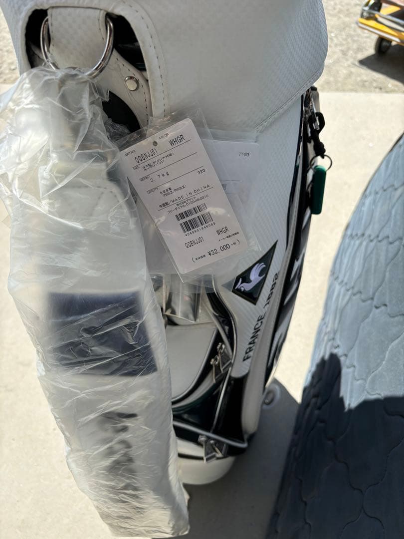 le coq sportif ゴルフバッグ【タグ付き美品】✨️