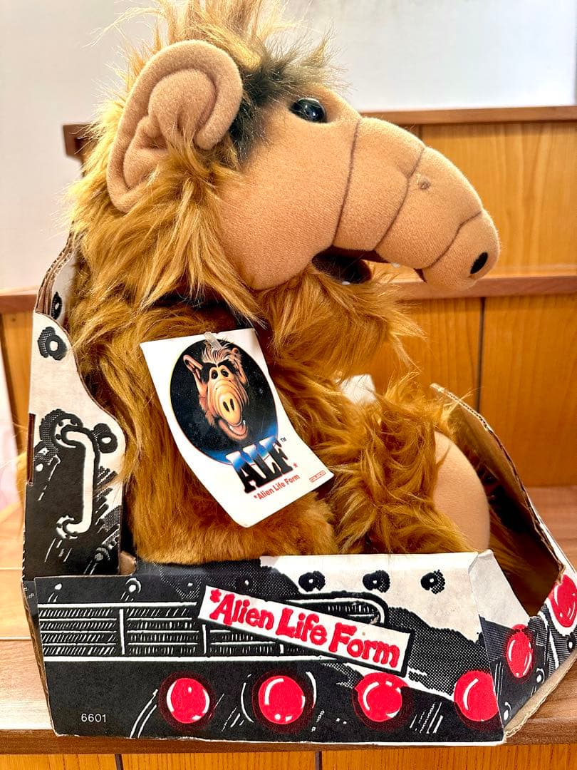 [超希少] ALF アルフ 1986年製 タグ&箱付き ぬいぐるみ ヴィンテージ