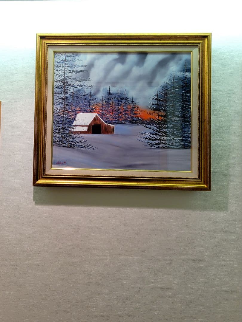 絵画 In the midst of winter