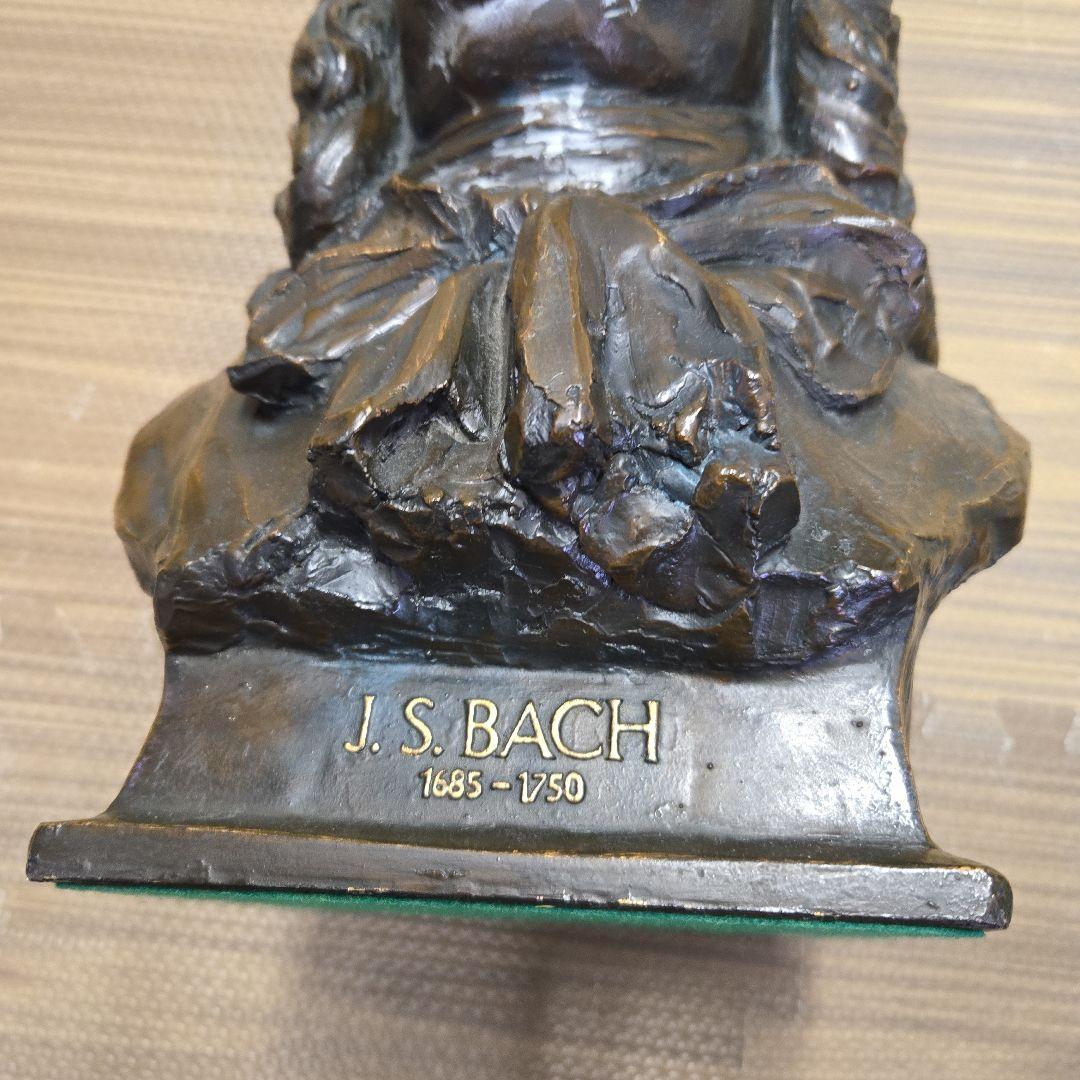 J.S.バッハ ブロンズバスト像　バッハ像（プロンズ風樹脂製）