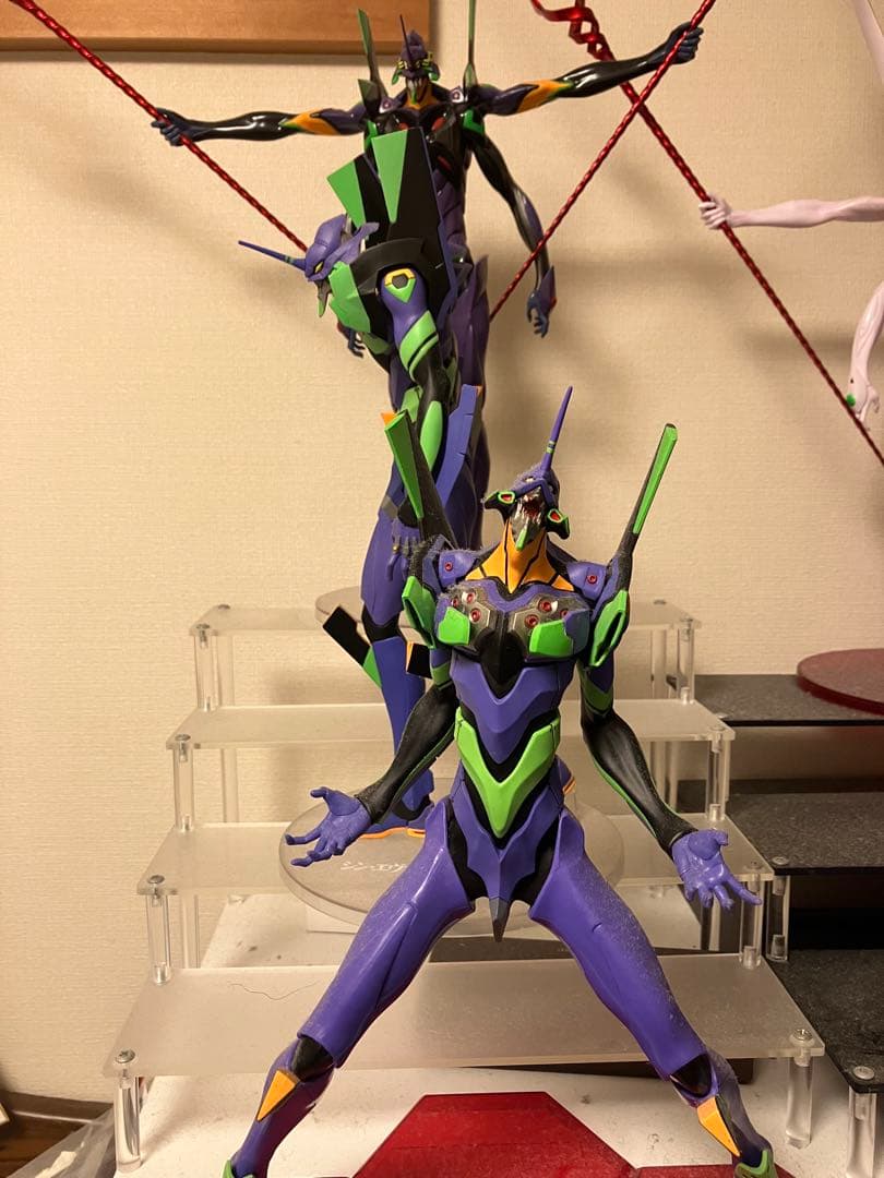 エヴァンゲリオン トライデント付きフィギュアセット