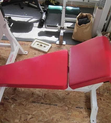 引き取り限定！ボディマスターズ　デクライン・ベンチプレス　業務用トレーニング器具