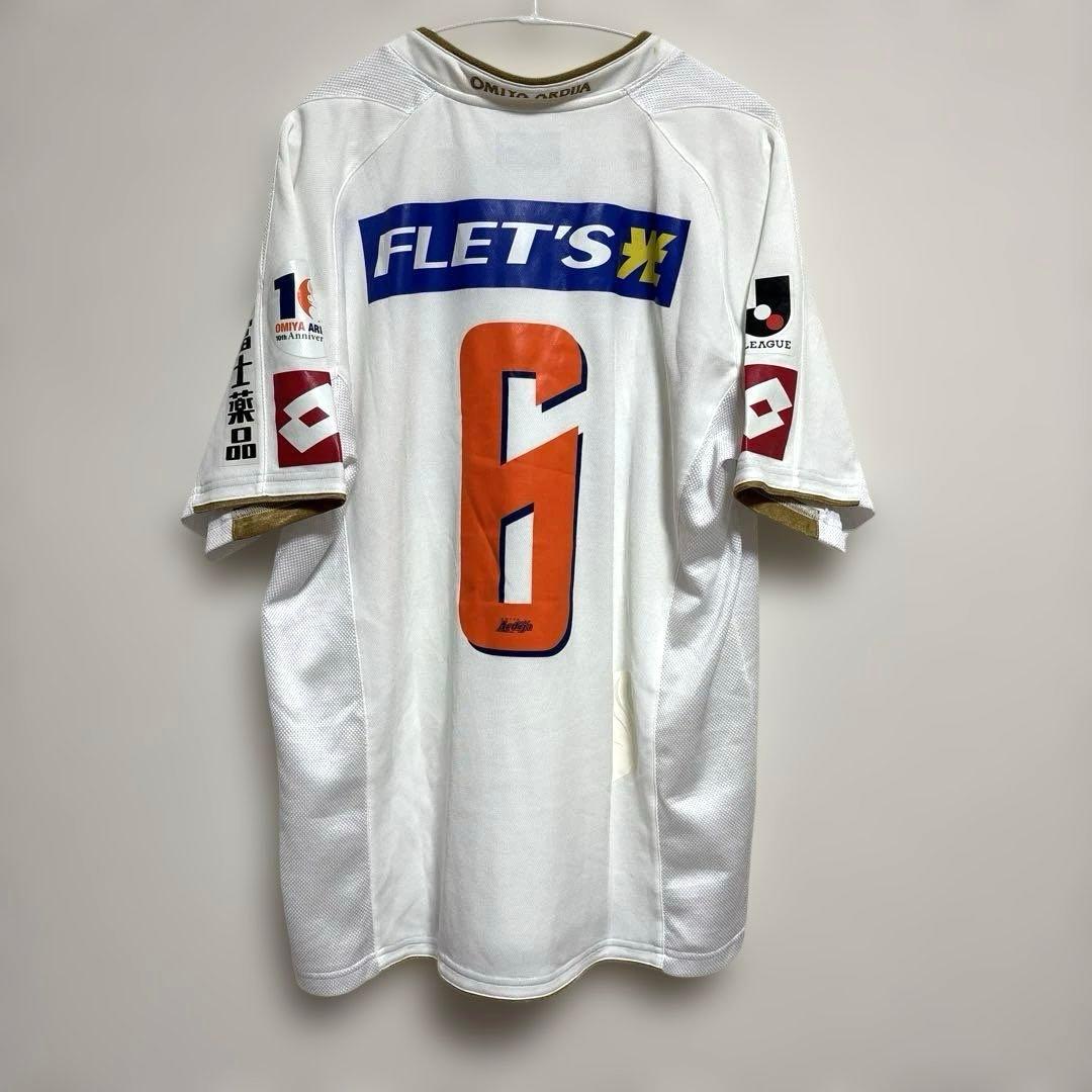 大宮アルディージャ 2007 アウェー ユニフォーム XL lotto 10周年