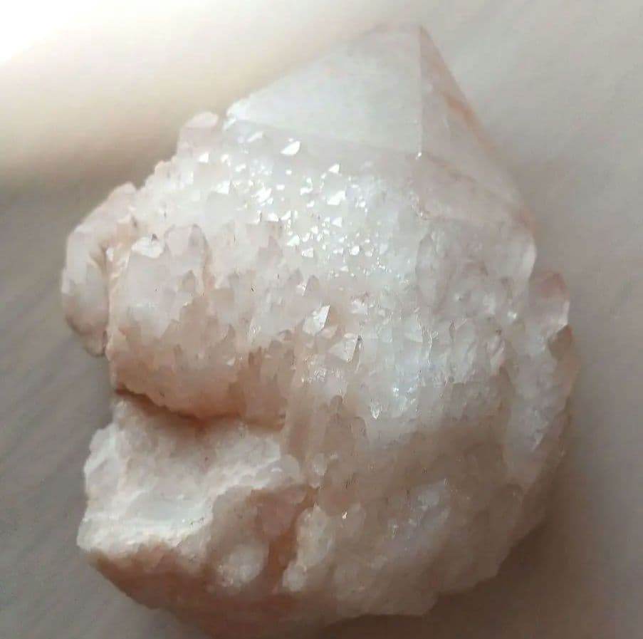 集合的な幸福・繁栄❇️マダガスカル産 ピンクキャンドルクォーツ 大 美クラスター