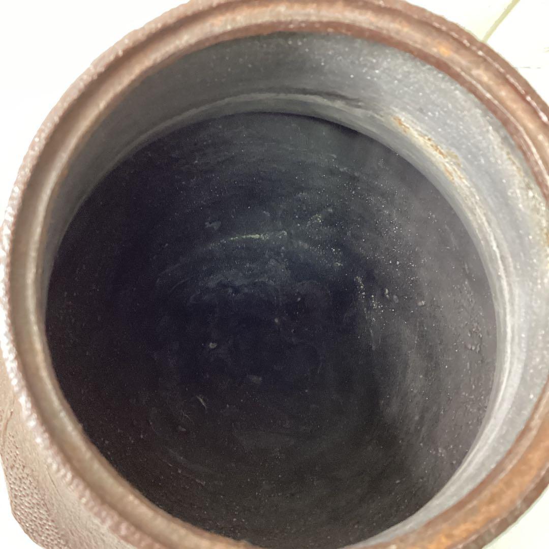 S 浜松地紋　富士釜　佐藤怙光造　佐藤清　清光堂　鋳鉄製　鉄製