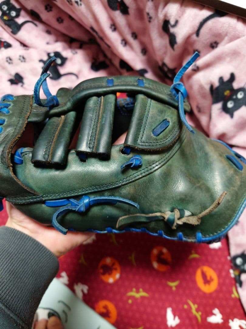 た*ん様 ★ZETT　ゼットプロステイタス　オーダー品　ファーストミット　左投げ