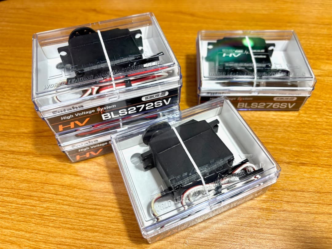 ラジコンヘリ 双葉電子工業 スワッシュサーボ BLS272SV ３個セット