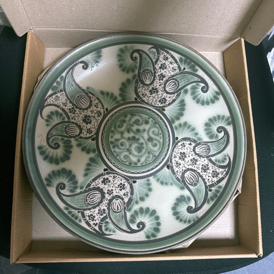 シルクロード中央アジアの陶器皿