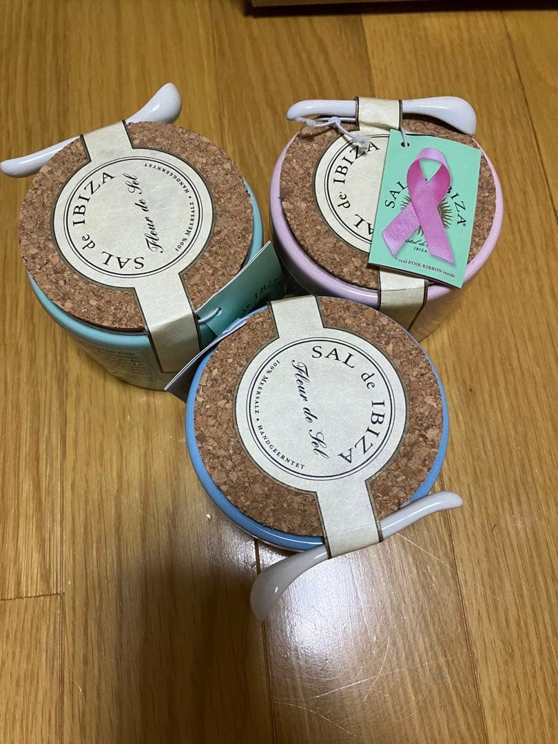 イビザ島　高級塩　三種セット