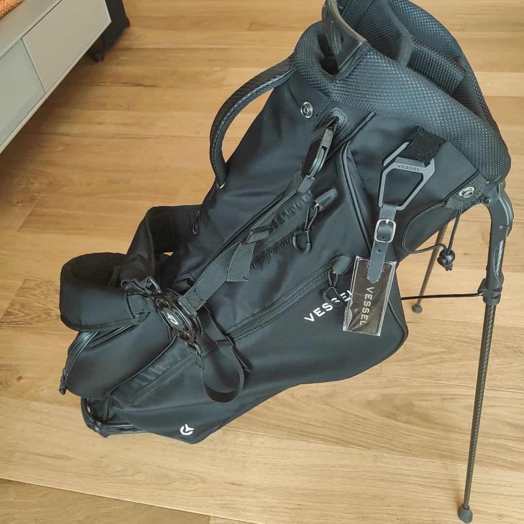 Vessel キャディバッグ ライトスタンド ダブルストラップ