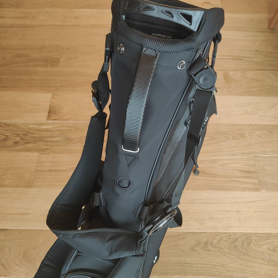 Vessel キャディバッグ ライトスタンド ダブルストラップ