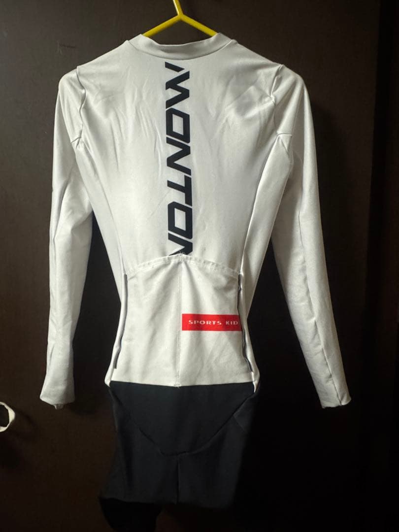 Monton 冬用裏起毛ロングスリーブサイクリングスピードスーツ