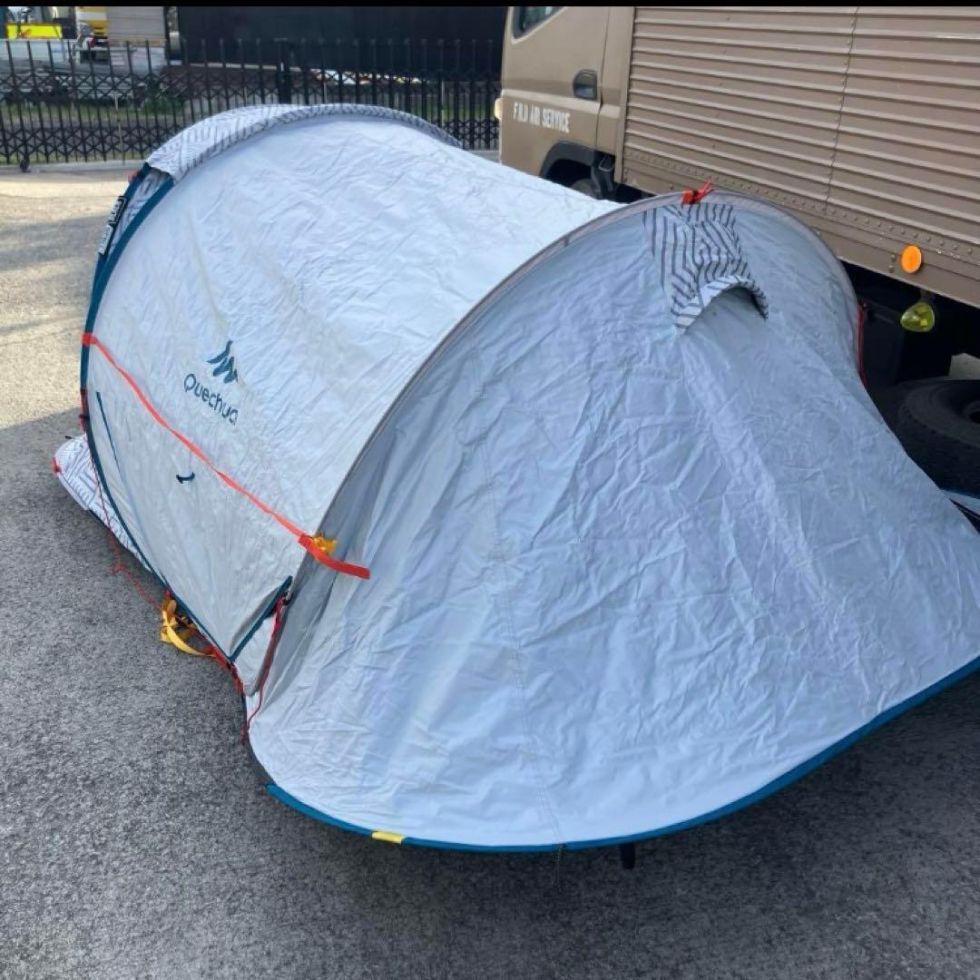Quechua ツーリングテント ワンタッチテント 簡単設営 テント 2人用
