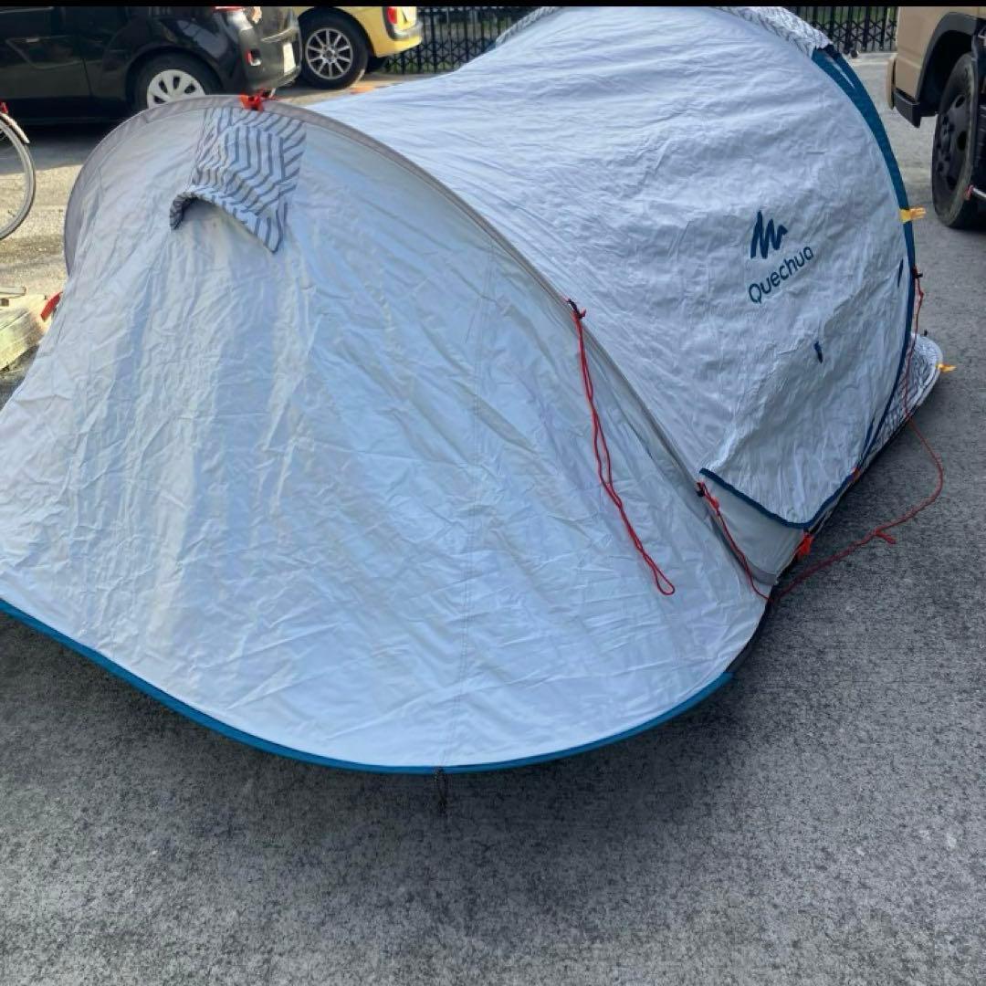 Quechua ツーリングテント ワンタッチテント 簡単設営 テント 2人用